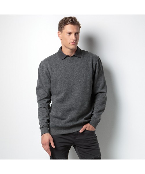 Plain Klassic sweatshirt Superwash® 60° long sleeve Kustom Kit 280 GSM